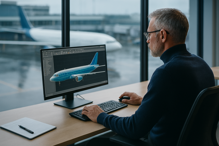 teletrabajo de alto rendimiento para la ingeniería aeroespacial